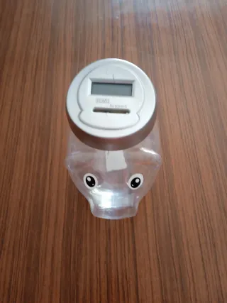 Hucha Cerdo Transparente