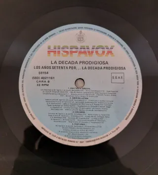 Lote 2 Discos - La Década Prodigiosa 70s y 80s.
