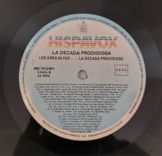 Lote 2 Discos - La Década Prodigiosa 70s y 80s.