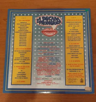 Lote 2 Discos - La Década Prodigiosa 70s y 80s.