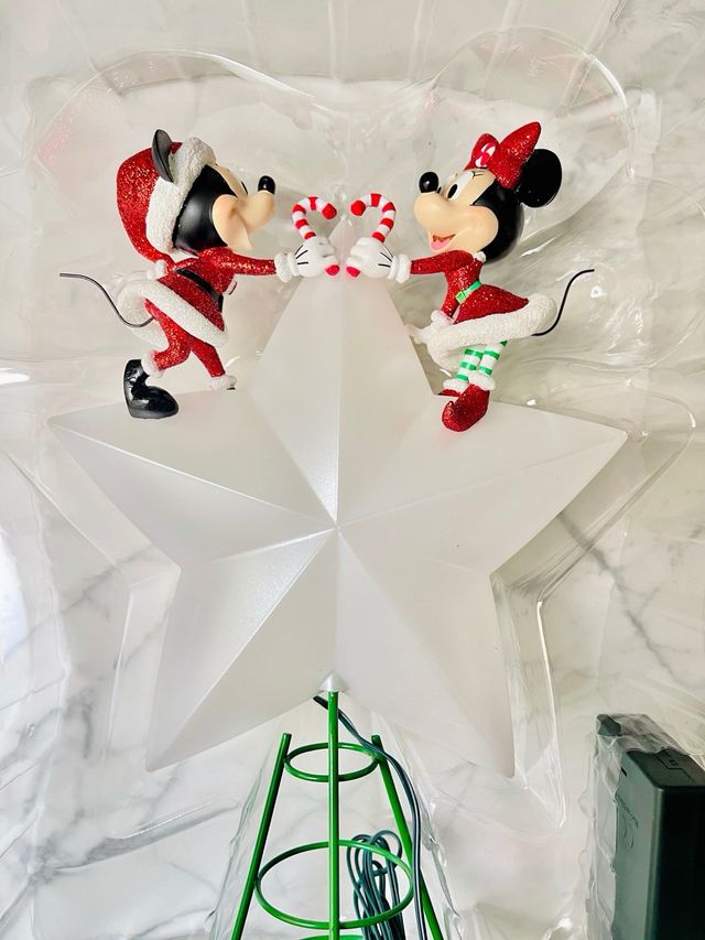 Tope Árbol Disney Navidad Mickey Minnie