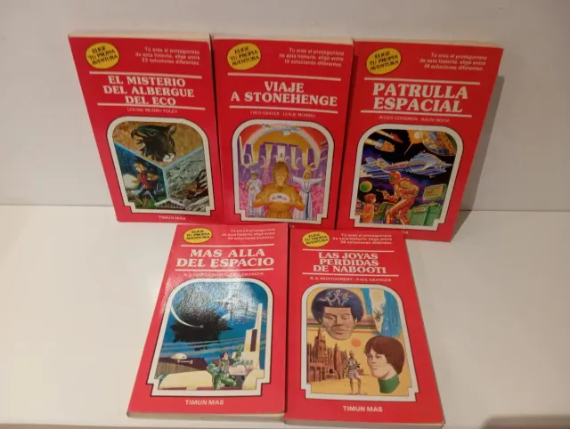 Lote libros elige tu propia aventura