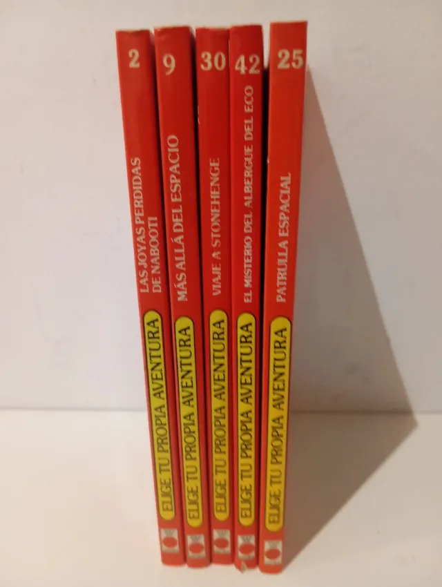 Lote libros elige tu propia aventura