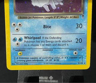 Dark Vaporeon Legendary Collection 9/110