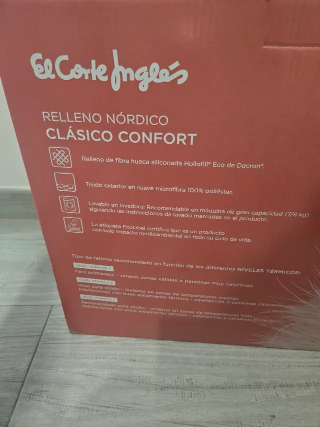 Imbottitura per piumino Classic Comfort 90 cm NON APERTA