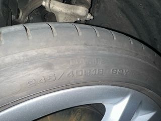 Llanta Audi 18” y ruedas 2 Hankook y 2 GoodYear