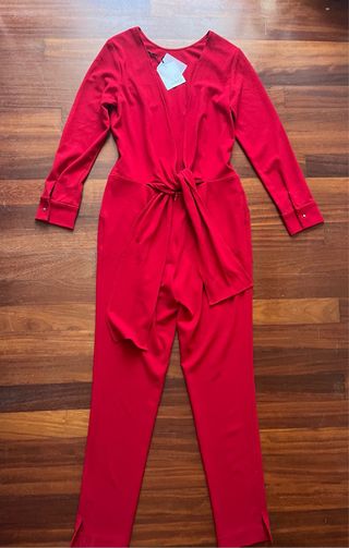 Mono rojo espalda descubierta Nubbe