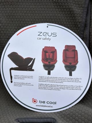 Silla de coche giratoria BeCool.