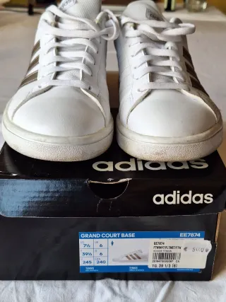 Sneakers Adidas Donna Oro Bianco