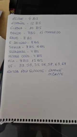 Cromos Liga Este 25/26