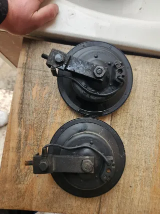 Bocina Claxon Bosch 12V Mercedes Antiguo