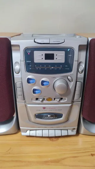 Radio CD Radiocasete Plata