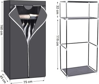 Armario Tela para habitación y otras estancias.