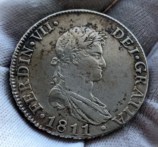 8 Reales 1811 Fernando VII Cádiz