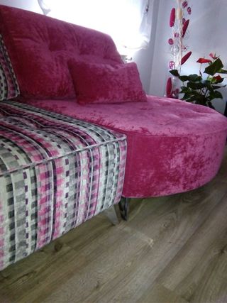 Sofá modular tela multicolor