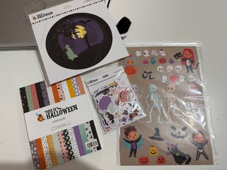 Colección Scrapbook Halloween Mintopia