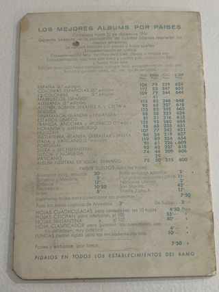 Catálogo Sellos Francia 1955