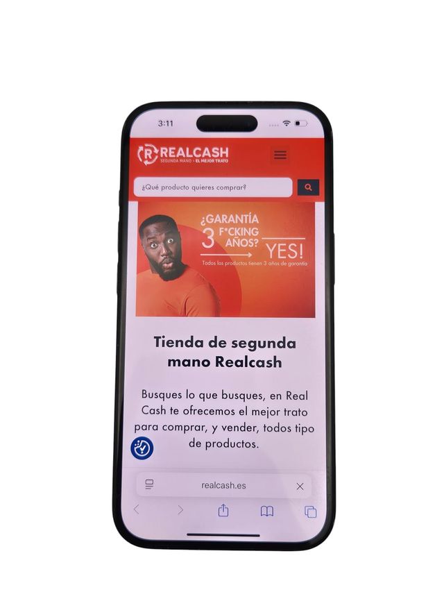 IPHONE 15 128GB SALUD 100% + FUNDA (MARCAS EN MARCO Y PANTALLA)