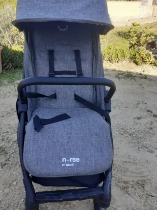 Carro de paseo Jane Nurse gris