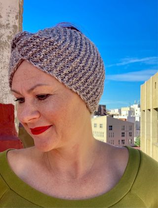 Diadema tejida invierno