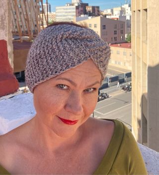 Diadema tejida invierno