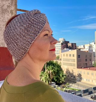 Diadema tejida invierno