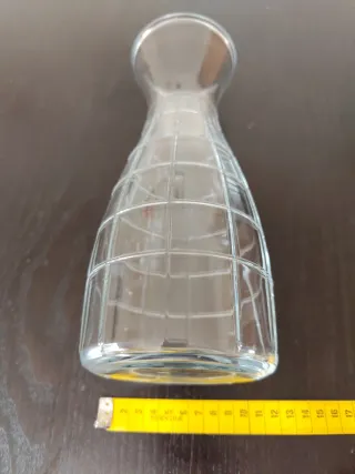 Elegante Jarro vidro para servir Vinho (1 Litro)