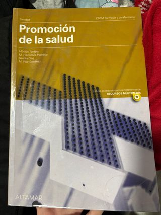 Libro Promoción de la Salud CFGM Farmacia