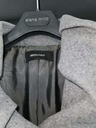 Cappotto Elena Mirò Grigio Taglia XXXL