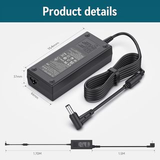 ✨ - Cargador de 150W 20V 7.5A Adaptador de CA Comp