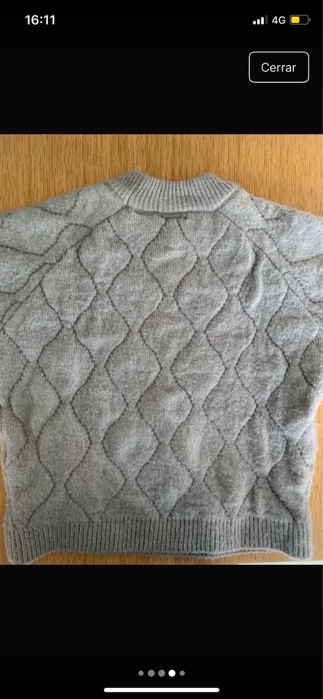 Sudadera de punto Zara