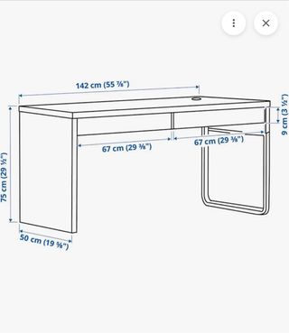 Escritorio Malm Blanco IKEA