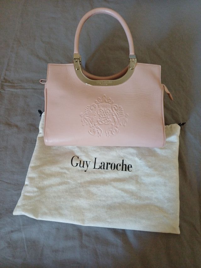 Bolso de mano Guy Laroche rosa