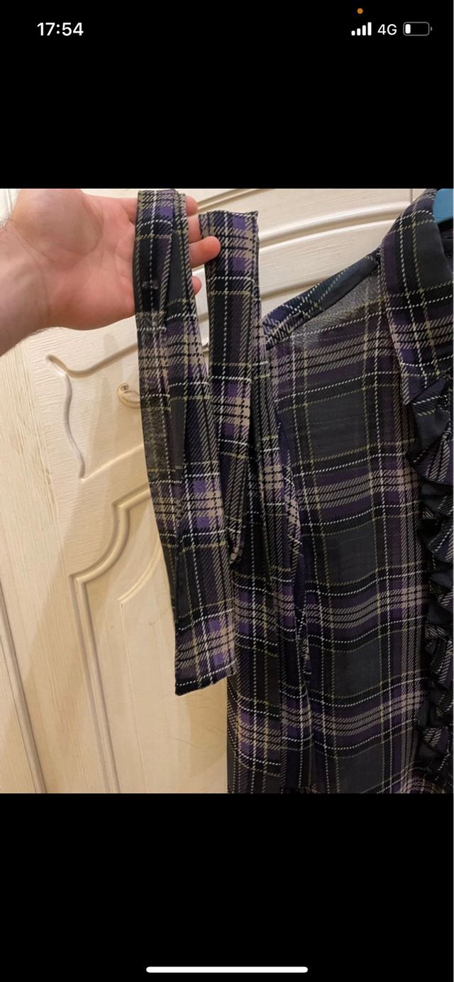 Camicia elegante a quadri