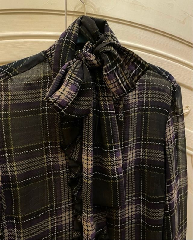 Camicia elegante a quadri