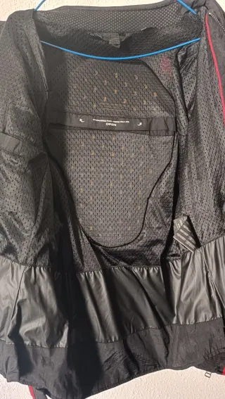 Chaqueta Moto Revit Spectrum Negra/Roja