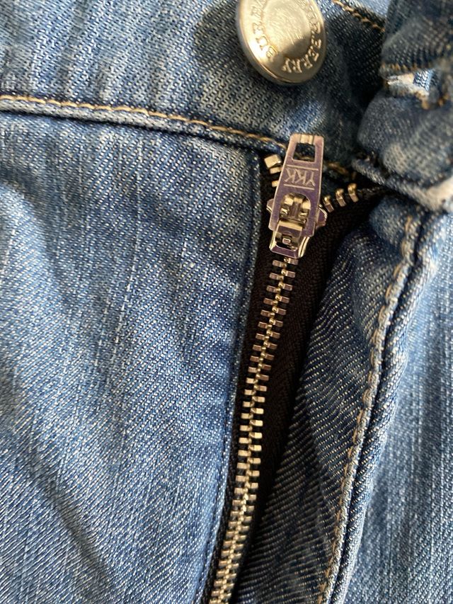 Pantalón tejano Burberry mujer azul