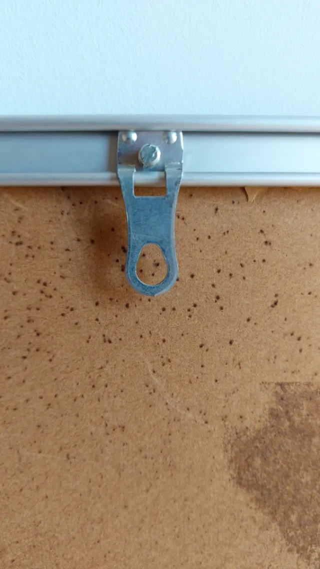 Marco de aluminio y madera