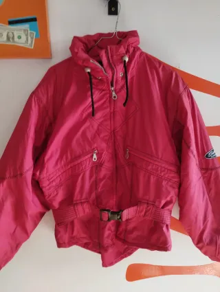 Chaqueta Snow Vintage Sorry Winter Rosa