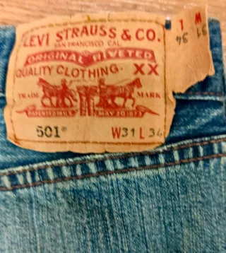 Levi's 501 Vintage Jeans 31x34