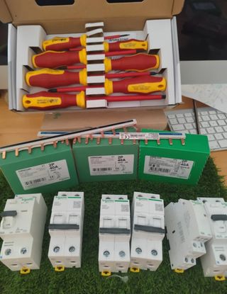 Lotes Diferencial y Magtotermicos pías ,40,16,25A