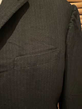 Traje sastre negro talla M