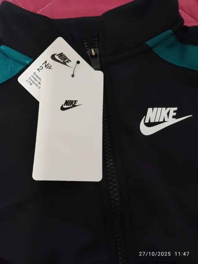 Chándal Nike niño negro