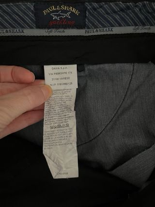 Pantalones Chinos Hombre jeans azul W36 | ES 46
