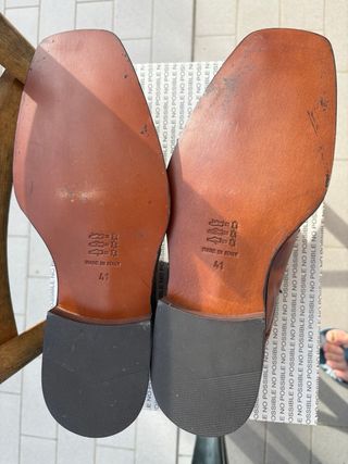 Scarpe eleganti uomo in cuoio marrone