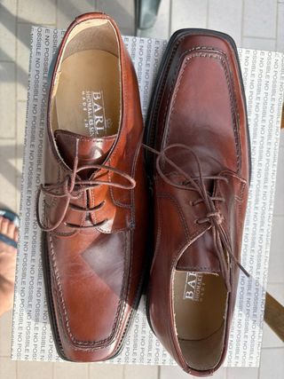 Scarpe eleganti uomo in cuoio marrone