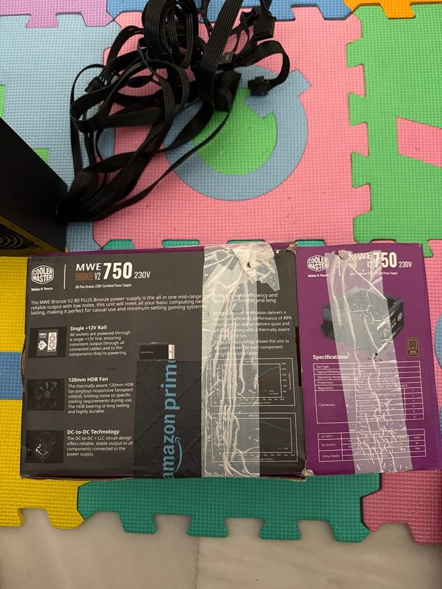 Alimentatore Cooler Master MWE 750W