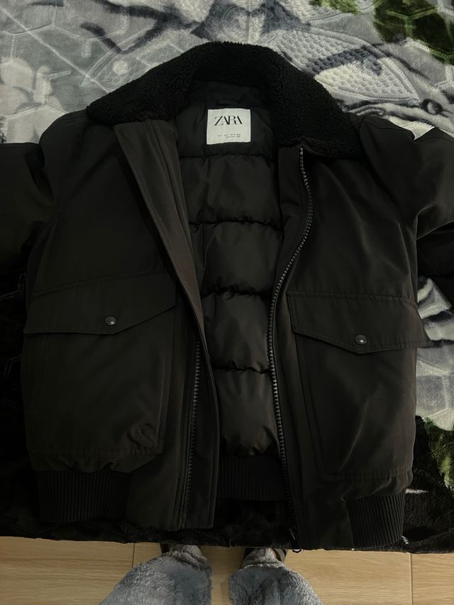Chaqueta Zara Negra Hombre Nueva