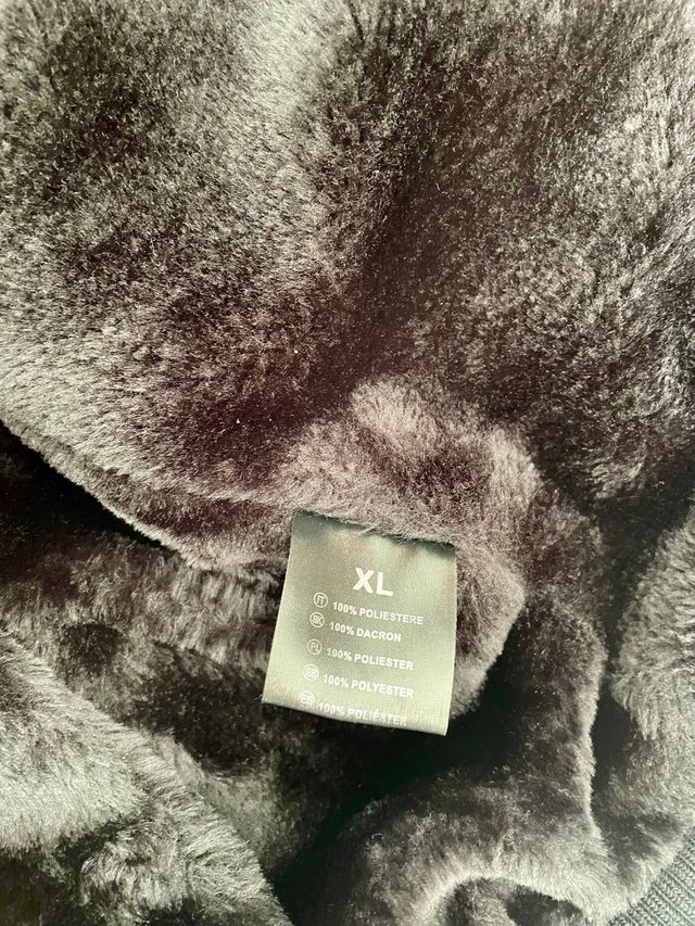 Giaccone uomo interno pelo sintetico XL