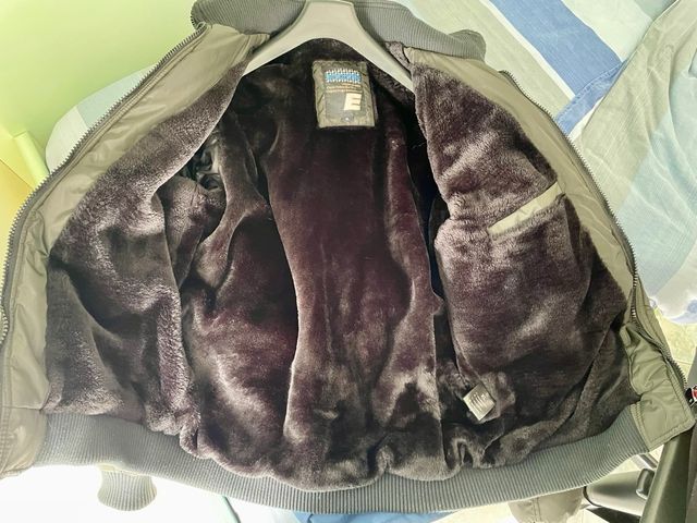 Giaccone uomo interno pelo sintetico XL